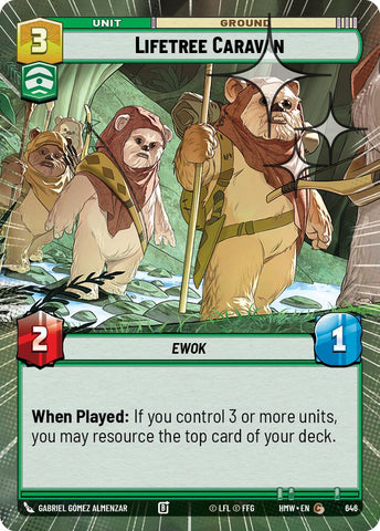 Lifetree Caravan (646) (Hyperspace Foil) (646) [Homeworlds] - The Mythic Store | 24h Order Processing