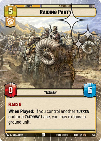 Raiding Party (740) (Hyperspace Foil) (740) [Homeworlds] - The Mythic Store | 24h Order Processing