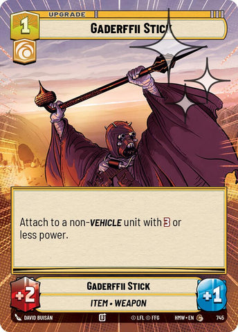 Gaderffii Stick (745) (Hyperspace Foil) (745) [Homeworlds] - The Mythic Store | 24h Order Processing