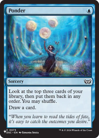 Ponder (DSC) [The List] - The Mythic Store | 24h Order Processing