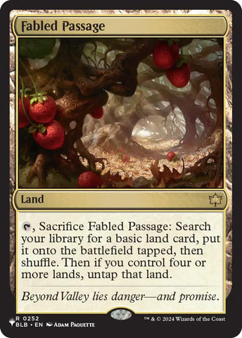 Fabled Passage (BLB) [The List] - The Mythic Store | 24h Order Processing