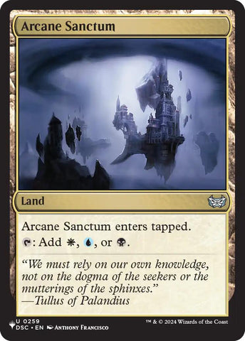 Arcane Sanctum (DSC) [The List] - The Mythic Store | 24h Order Processing