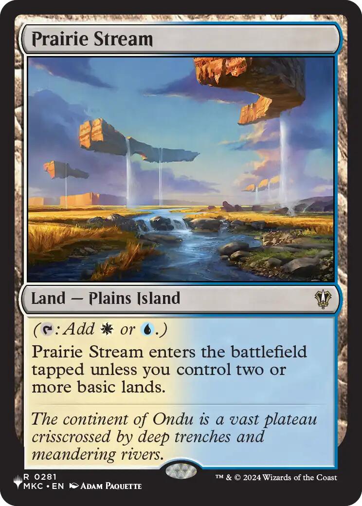 Prairie Stream [The List] - The Mythic Store | 24h Order Processing