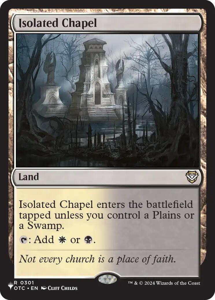 Isolated Chapel [The List] - The Mythic Store | 24h Order Processing