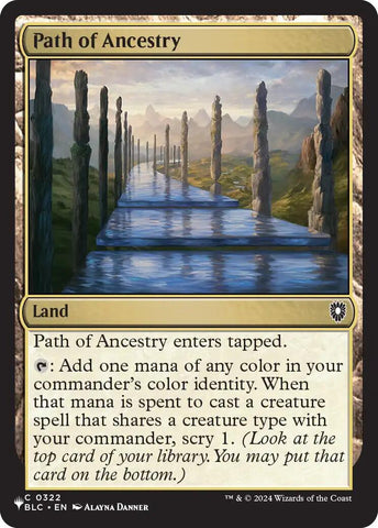 Path of Ancestry (BLC) [The List] - The Mythic Store | 24h Order Processing