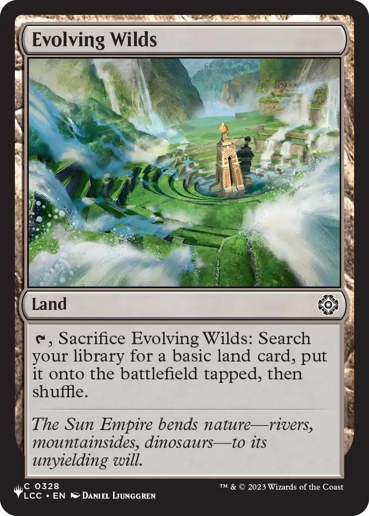 Evolving Wilds (LCC) [The List] - The Mythic Store | 24h Order Processing