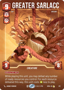 Greater Sarlacc (871) (Prestige Foil) (871) [Homeworlds] - The Mythic Store | 24h Order Processing