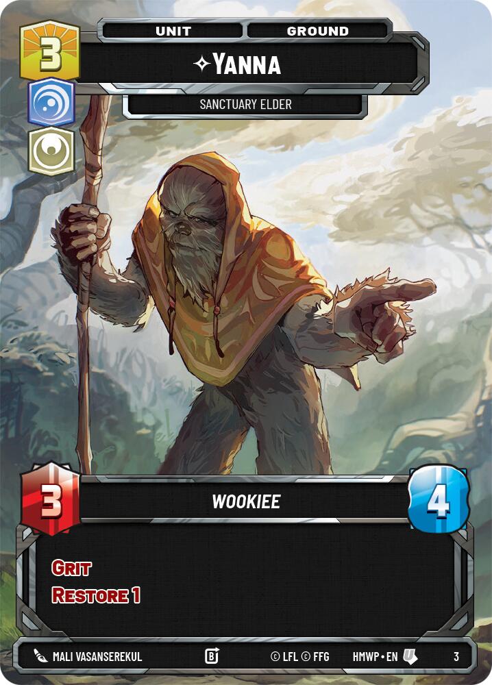 Yanna - Sanctuary Elder (3) (3) [Homeworlds: Weekly Play] - The Mythic Store | 24h Order Processing
