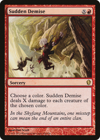 Sudden Demise [Commander 2013] - The Mythic Store | 24h Order Processing