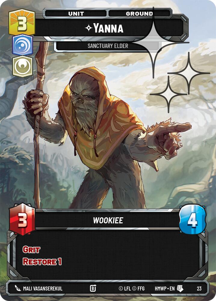 Yanna - Sanctuary Elder (23) (Foil) (23) [Homeworlds: Weekly Play] - The Mythic Store | 24h Order Processing