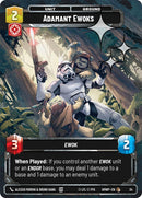 Adamant Ewoks (34) (Foil) (34) [Homeworlds: Weekly Play] - The Mythic Store | 24h Order Processing