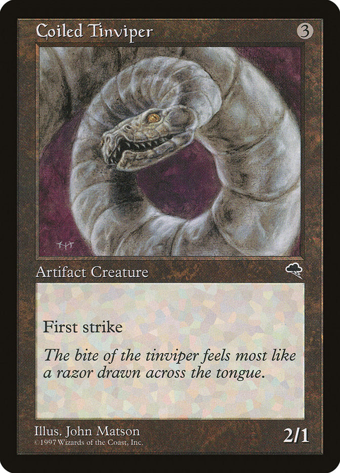 Coiled Tinviper [Tempest] - The Mythic Store | 24h Order Processing