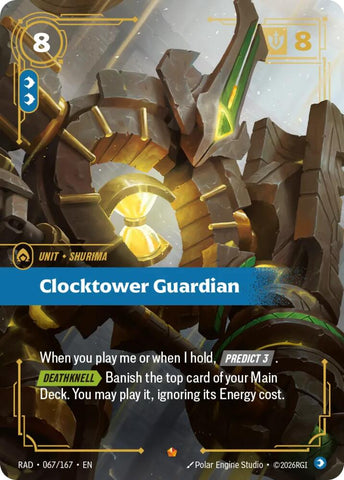 Clocktower Guardian (067/167) [Radiance] - The Mythic Store | 24h Order Processing