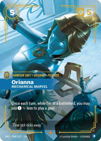 Orianna, Mechanical Marvel (068/167) [Radiance] - The Mythic Store | 24h Order Processing