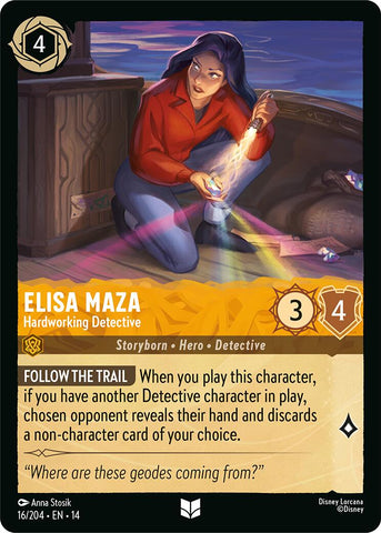 Elisa Maza - Hardworking Detective (16/204) [Hyperia City] - The Mythic Store | 24h Order Processing