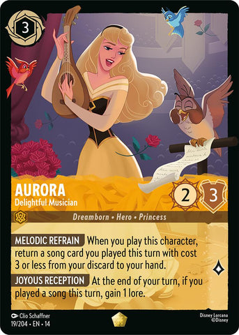 Aurora - Delightful Musician (19/204) [Hyperia City] - The Mythic Store | 24h Order Processing
