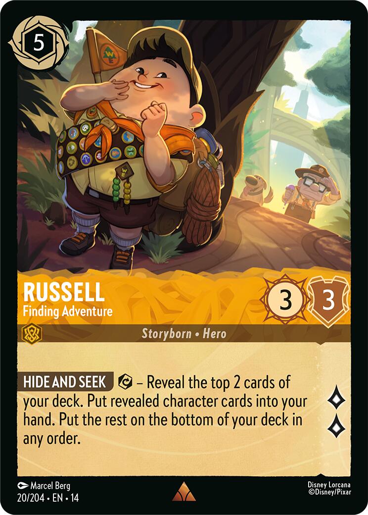 Russell - Finding Adventure (20/204) [Hyperia City] - The Mythic Store | 24h Order Processing