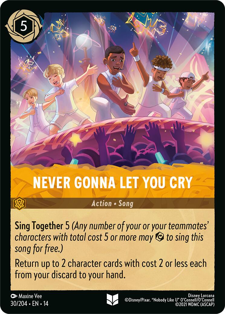 Never Gonna Let You Cry (30/204) [Hyperia City] - The Mythic Store | 24h Order Processing