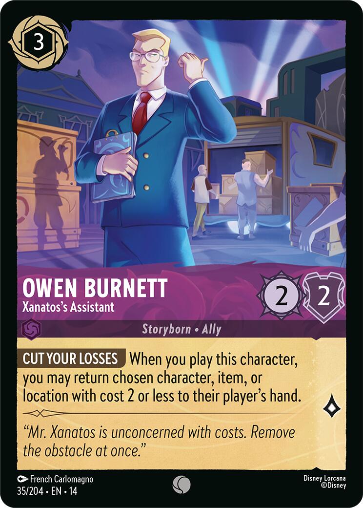Owen Burnett - Xanatos's Assistant (35/204) [Hyperia City] - The Mythic Store | 24h Order Processing
