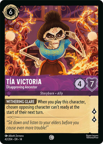 Tia Victoria - Disapproving Ancestor (42/204) [Hyperia City] - The Mythic Store | 24h Order Processing