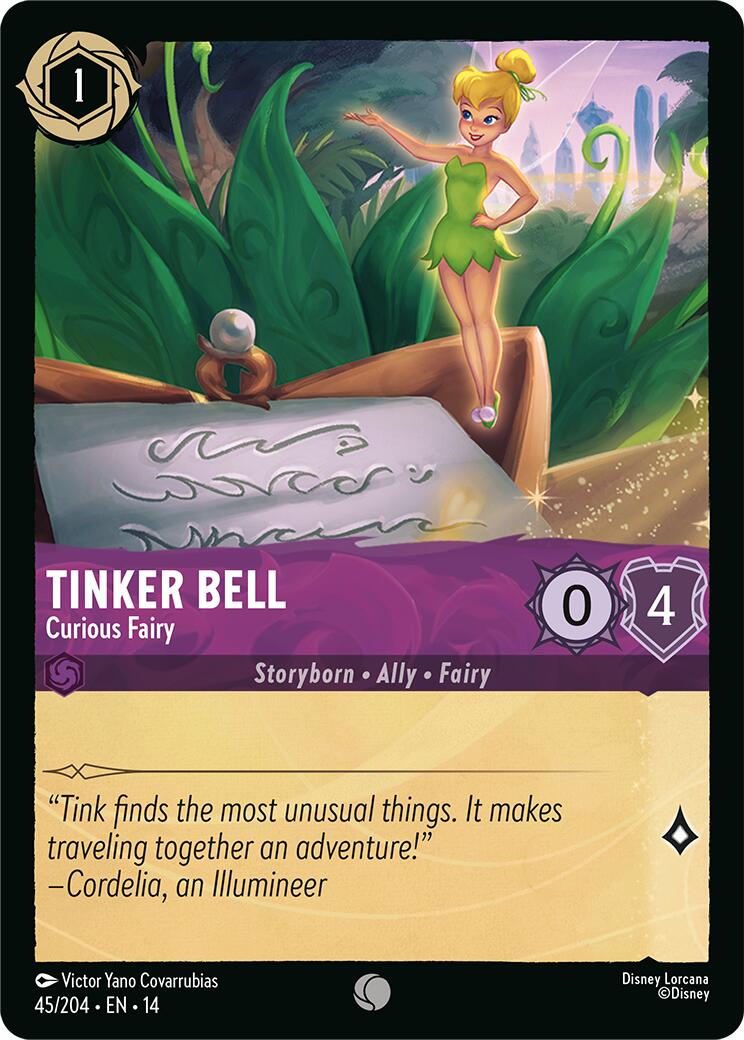 Tinker Bell - Curious Fairy (45/204) [Hyperia City] - The Mythic Store | 24h Order Processing