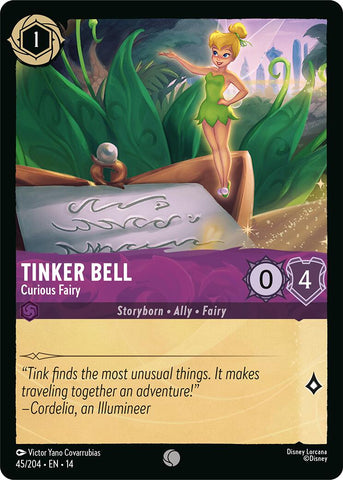 Tinker Bell - Curious Fairy (45/204) [Hyperia City] - The Mythic Store | 24h Order Processing