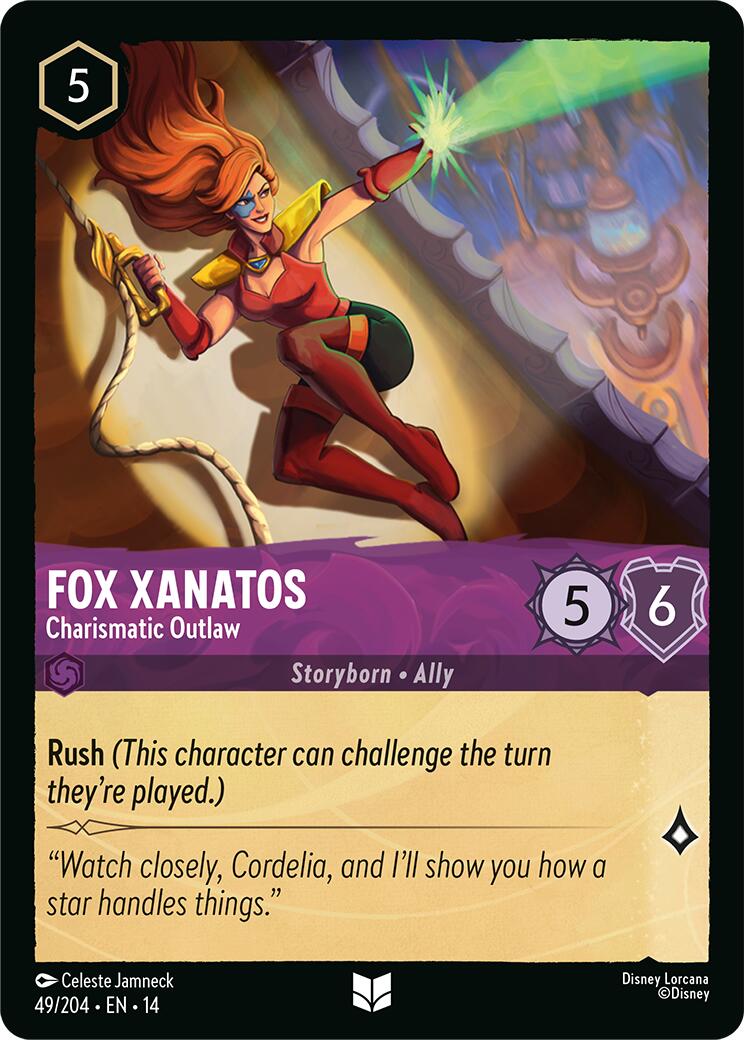 Fox Xanatos - Charismatic Outlaw (49/204) [Hyperia City] - The Mythic Store | 24h Order Processing