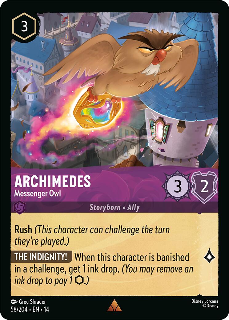 Archimedes - Messenger Owl (58/204) [Hyperia City] - The Mythic Store | 24h Order Processing