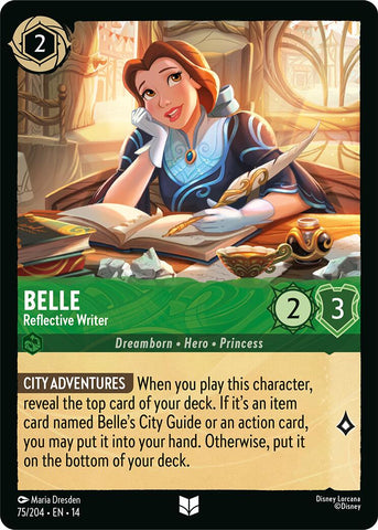 Belle - Reflective Writer (75/204) [Hyperia City] - The Mythic Store | 24h Order Processing