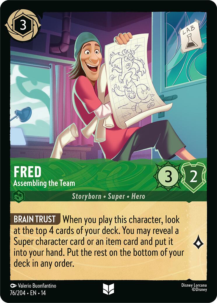 Fred - Assembling the Team (76/204) [Hyperia City] - The Mythic Store | 24h Order Processing