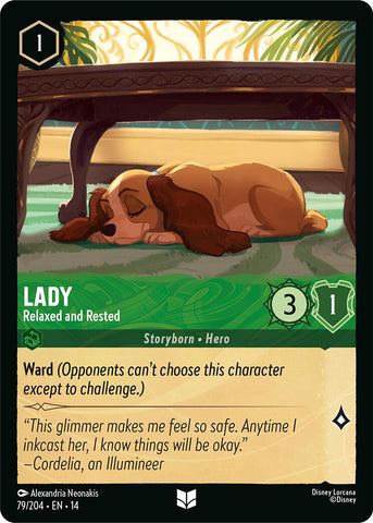 Lady - Relaxed and Rested (79/204) [Hyperia City] - The Mythic Store | 24h Order Processing