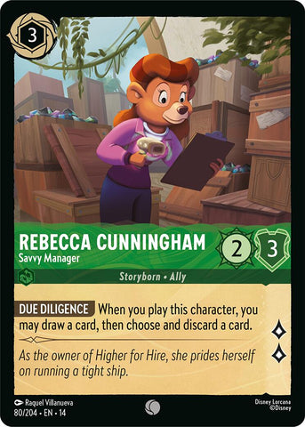 Rebecca Cunningham - Savvy Manager (80/204) [Hyperia City] - The Mythic Store | 24h Order Processing
