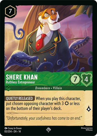 Shere Khan - Ruthless Entrepreneur (83/204) [Hyperia City] - The Mythic Store | 24h Order Processing