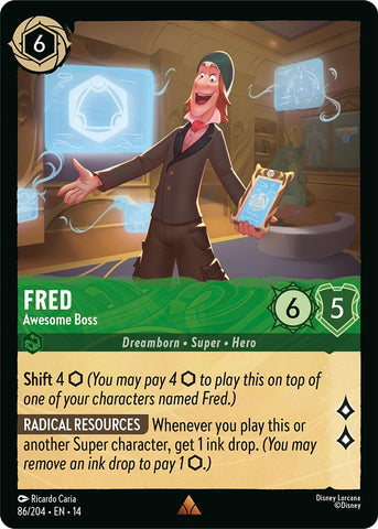 Fred - Awesome Boss (86/204) [Hyperia City] - The Mythic Store | 24h Order Processing