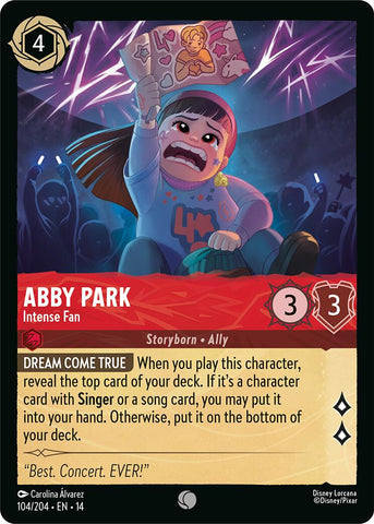 Abby Park - Intense Fan (104/204) [Hyperia City] - The Mythic Store | 24h Order Processing
