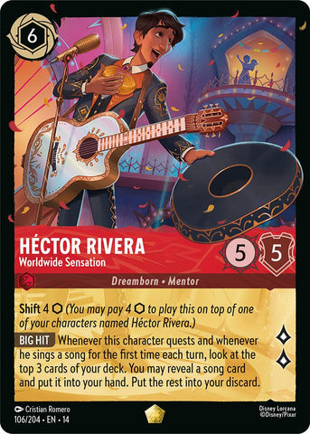 Hector Rivera - Worldwide Sensation (106/204) [Hyperia City] - The Mythic Store | 24h Order Processing