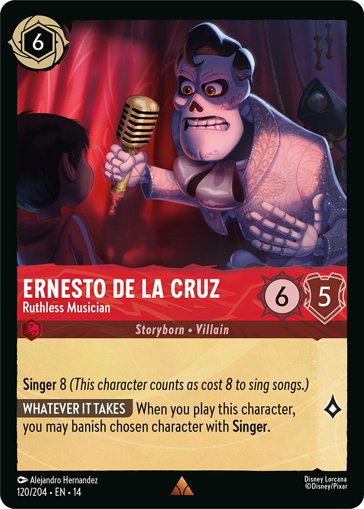 Ernesto de la Cruz - Ruthless Musician (120/204) [Hyperia City] - The Mythic Store | 24h Order Processing