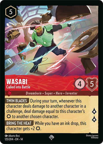 Wasabi - Called into Battle (125/204) [Hyperia City] - The Mythic Store | 24h Order Processing