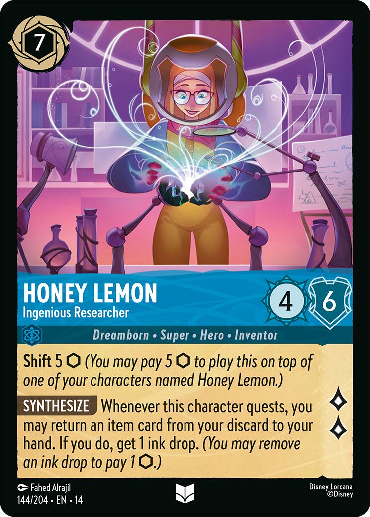 Honey Lemon - Ingenious Researcher (144/204) [Hyperia City] - The Mythic Store | 24h Order Processing