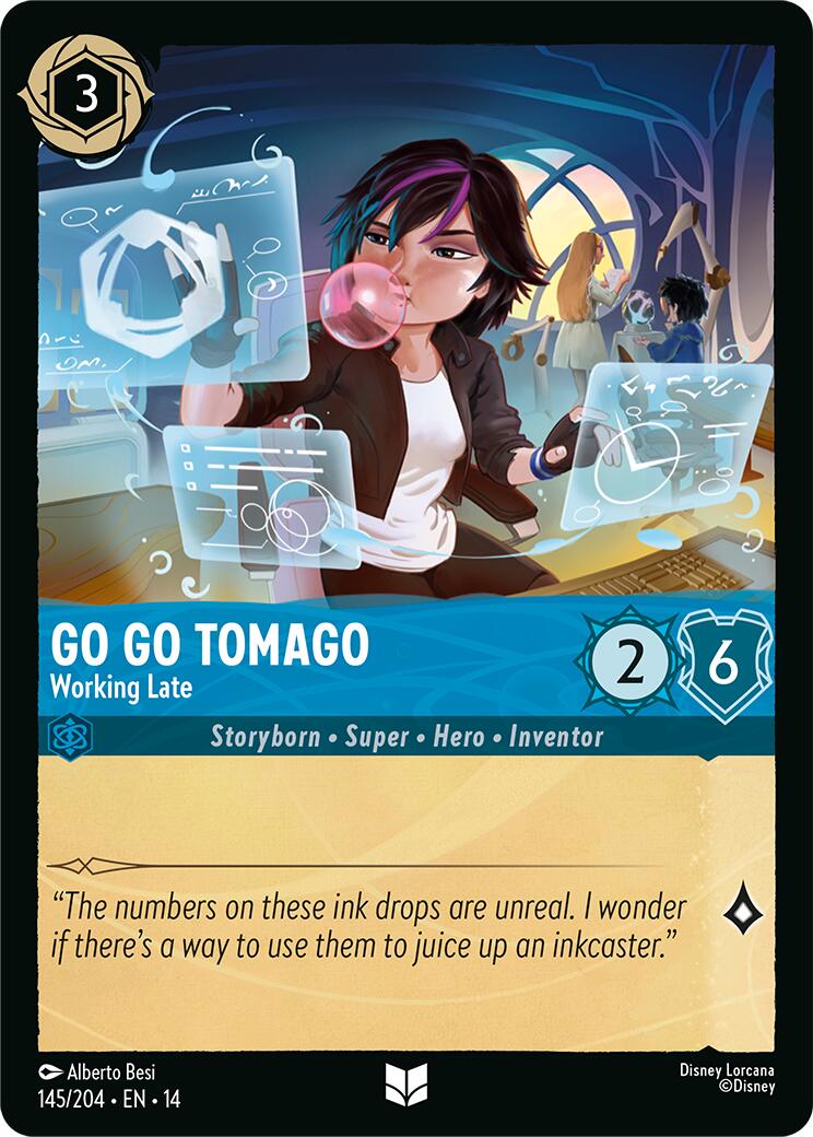 Go Go Tomago - Working Late (145/204) [Hyperia City] - The Mythic Store | 24h Order Processing