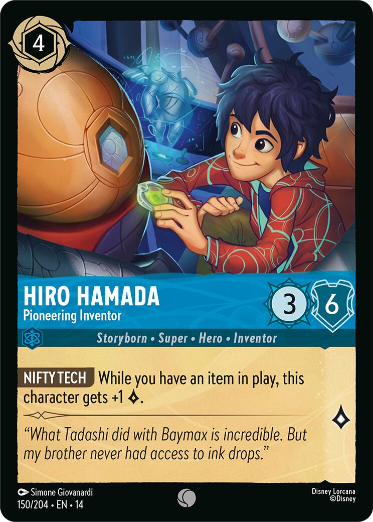 Hiro Hamada - Pioneering Inventor (150/204) [Hyperia City] - The Mythic Store | 24h Order Processing