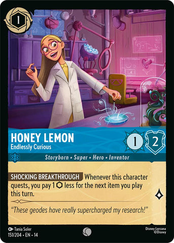 Honey Lemon - Endlessly Curious (151/204) [Hyperia City] - The Mythic Store | 24h Order Processing