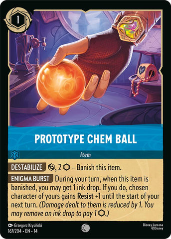 Prototype Chem Ball (167/204) [Hyperia City] - The Mythic Store | 24h Order Processing