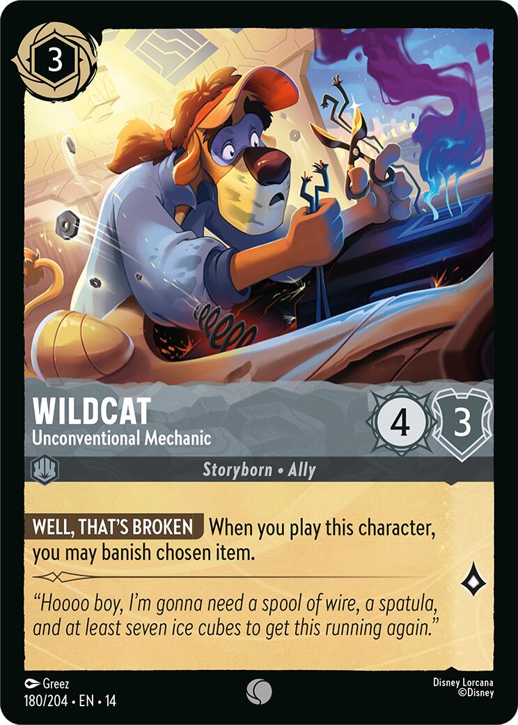 Wildcat - Unconventional Mechanic (180/204) [Hyperia City] - The Mythic Store | 24h Order Processing