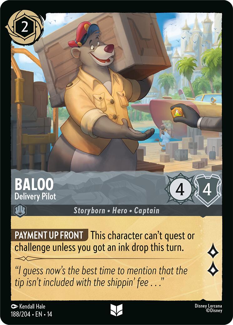 Baloo - Delivery Pilot (188/204) [Hyperia City] - The Mythic Store | 24h Order Processing