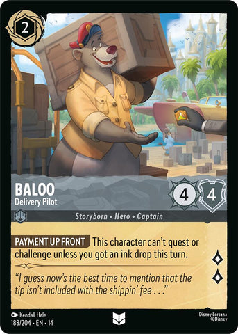 Baloo - Delivery Pilot (188/204) [Hyperia City] - The Mythic Store | 24h Order Processing