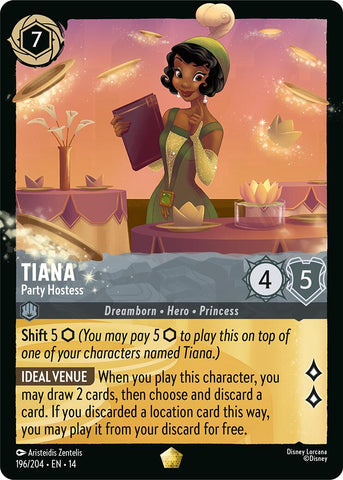 Tiana - Party Hostess (196/204) [Hyperia City] - The Mythic Store | 24h Order Processing