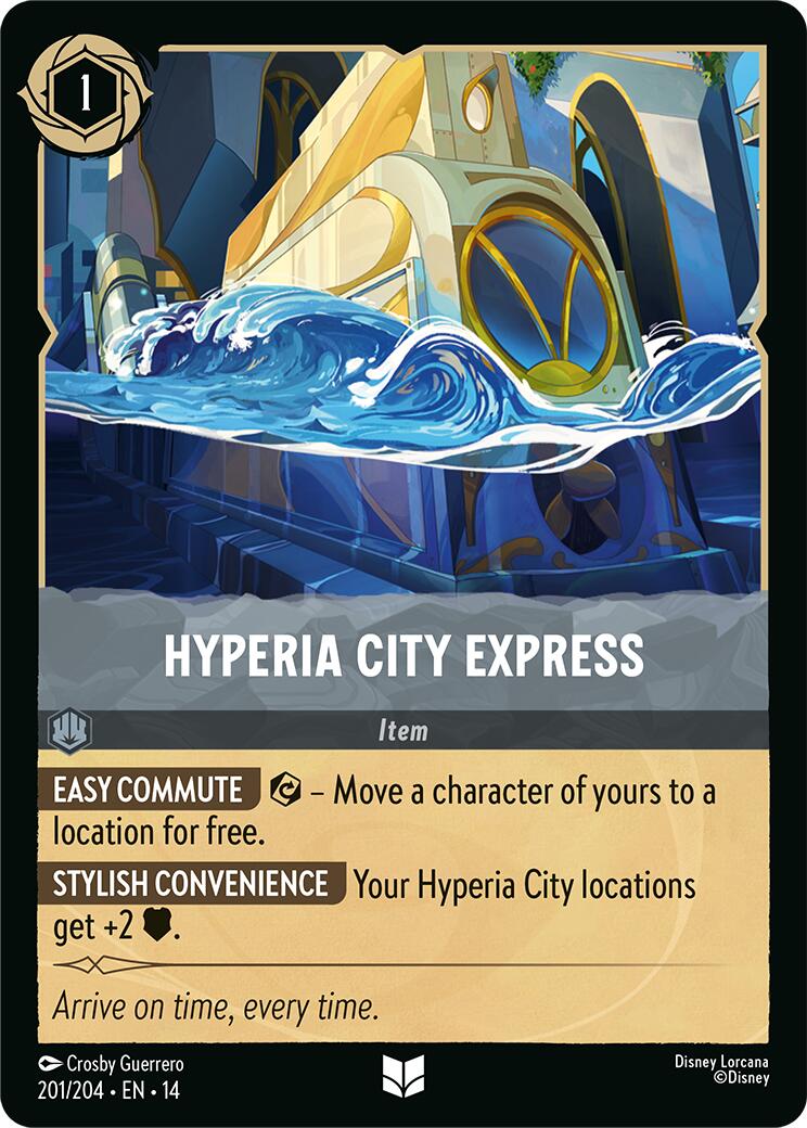 Hyperia City Express (201/204) [Hyperia City] - The Mythic Store | 24h Order Processing