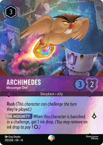 Archimedes - Messenger Owl (Epic) (210/204) [Hyperia City] - The Mythic Store | 24h Order Processing