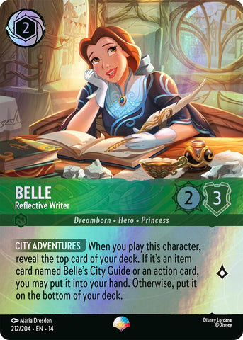 Belle - Reflective Writer (Epic) (212/204) [Hyperia City] - The Mythic Store | 24h Order Processing